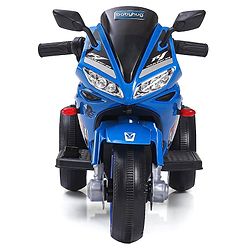 Babyhug Battery Operated Three Wheeler Mini R1 Bike With Music & Light - Blue