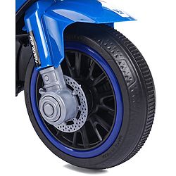Babyhug Battery Operated Three Wheeler Mini R1 Bike With Music & Light - Blue