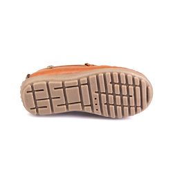 Cute Walk by Babyhug Slip On Formal Shoes with Crown Applique - Brown