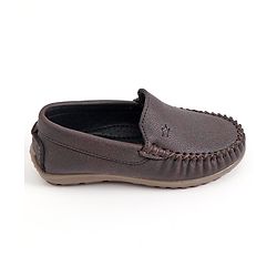 Cute Walk by Babyhug Slip On Formal Shoes - Brown