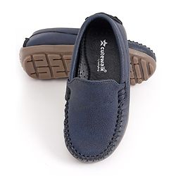 Cute Walk by Babyhug Slip on Formal Loafer Shoes - Blue