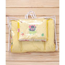 Babyhug Velour Sleeping Bag Animal Faces Print - Multicolor