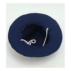 Babyhug Dino Print Bucket Hats Navy Blue - Diameter 16.5 cm