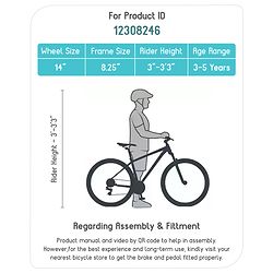Babyhug Speedy Bicycle With Bell - Pink White| Storage Basket| Durable Brake