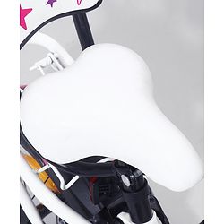 Babyhug Speedy Bicycle With Bell - Pink White| Storage Basket| Durable Brake