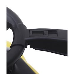 Babyhug 3 in 1 Manual Push Ride on Car with Parent Push Handle - Yellow