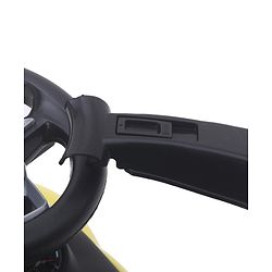Babyhug 3 in 1 Manual Push Ride on Car with Parent Push Handle - Yellow