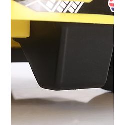 Babyhug 3 in 1 Manual Push Ride on Car with Parent Push Handle - Yellow