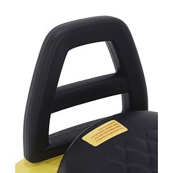Babyhug Car Shape Manual Push Ride On With Storage -Yellow