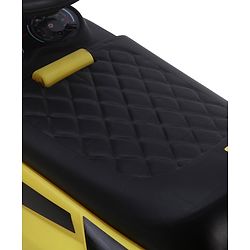 Babyhug Car Shape Manual Push Ride On With Storage -Yellow