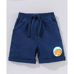 Babyhug 100% Cotton Half sleeves Roar Printed T-Shirt and Shorts - Blue