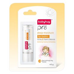 Babyhug Pro Deep Moisture Honey & Organic Beeswax Lip Balm - 4.5 g