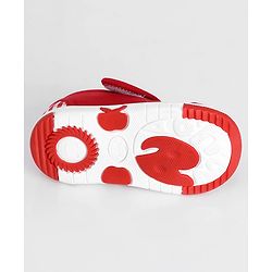 Cute Walk by Babyhug Casual Shoe With Velcro Closure Engine Patch - Red