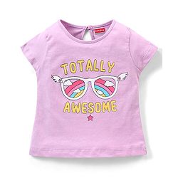 Babyhug 100% Cotton Half Sleeves Tee With Unicorn & Text Graphics Pack of 5- Pink & Blue