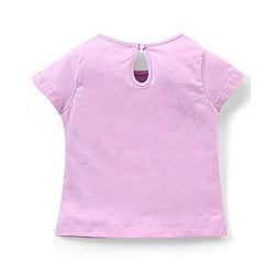 Babyhug 100% Cotton Half Sleeves Tee With Unicorn & Text Graphics Pack of 5- Pink & Blue