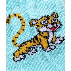 Cute Walk by Babyhug Anti Bacterial Ankle Length Striped Socks Pack of 3 - Blue Yellow