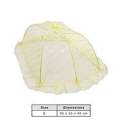 Babyhug Portable Baby Mosquito Net Small  - Yellow