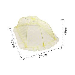 Babyhug Portable Baby Mosquito Net Small  - Yellow