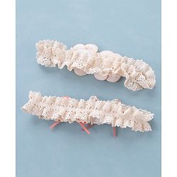 Babyhug Free Size Headbands with Floral Applique Pack of 2 - Multicolour