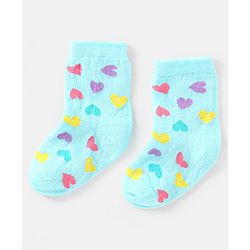Cute Walk by Babyhug Cotton Non Terry Anti Bacterial Ankle Length Socks Unicorn Design Pack of 5 - Multicolour
