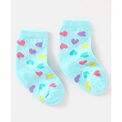 Cute Walk by Babyhug Cotton Non Terry Anti Bacterial Ankle Length Socks Unicorn Design Pack of 5 - Multicolour