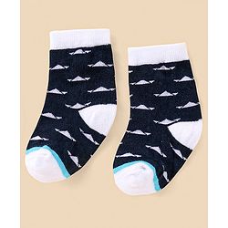 Cutewalk By Babyhug Anti Bacterial Ankle Length Socks Stripes Design Pack Of 5- Multicolor