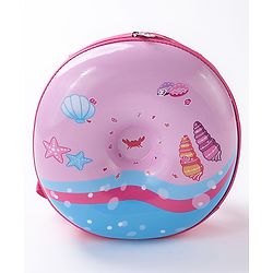 Babyhug Sea Shells Fashion Bagpack - Pink