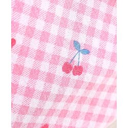 Babyhug Cotton Full Length Diaper Pants Floral & Fruit Print Pack Of 3 - Blue & Pink