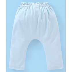 Babyhug Cotton Full Length Tiger Print Diaper Leggings  Pack of 3 - Pink Green & Blue