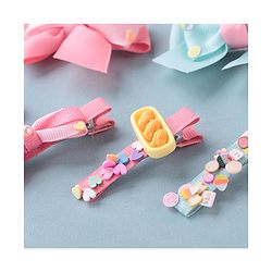 Babyhug Bow & Butterfly Clips Pack of 6 - Multicolor