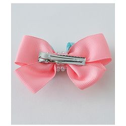 Babyhug Free Size Hair Clips Bow Design Pack of 5 - Multicolor