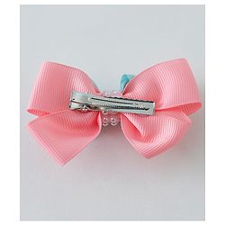 Babyhug Free Size Bow & Butterfly Clips Set of 5 - Multicolor