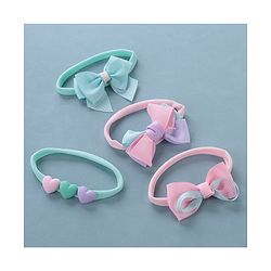 Babyhug Free Size Headbands Pack of 4 - Blue & Multicolor