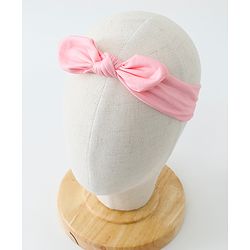 Babyhug Heart Shape Printed Bow Headbands Pack Of 3 - Multicolor