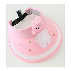 Babyhug Free Size Bucket Hat Bunny Applique - Pink