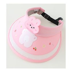 Babyhug Free Size Bucket Hat Bunny Applique - Pink