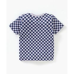 Babyhug Cotton Half Sleeves T-Shirt Car Print Pack of 3 - Yellow Blue