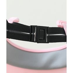 Babyhug Free Size Baseball Cap Kitty Print - Pink