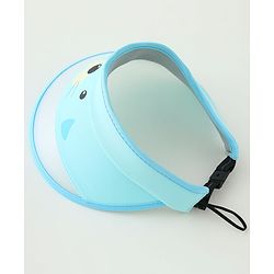 Babyhug Dog Print Baseball Caps -  Light Blue