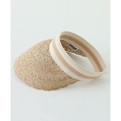 Babyhug Crochet Straw Hat  Brown - Diameter 37 cm