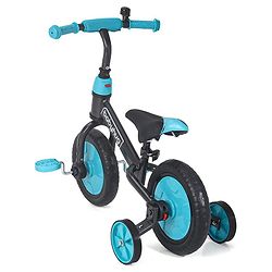 Babyhug Rover 4 in 1 Plug & Play Balance Bike - Blue