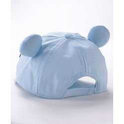 Babyhug Puppy Embroidered Baseball Cap Blue - Circumference 46 cm