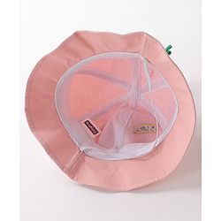 Babyhug Bucket Hat Bunny Design Pink - Diameter 17 cm