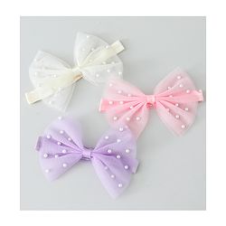 Babyhug Headbands with Bow Applique Free Size Pack of 3 - Purple & White