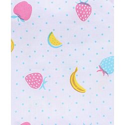 Babyhug 100% Cotton Woven Sleeveless Jhabla Polka Dot Print Pack Of 3 - Pink & White