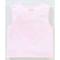 Babyhug 100% Cotton Woven Sleeveless Jhabla Polka Dot Print Pack Of 3 - Pink & White
