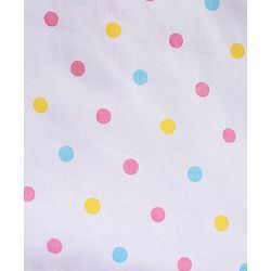 Babyhug 100% Cotton Woven Sleeveless Jhabla Polka Dot Print Pack Of 3 - Pink & White