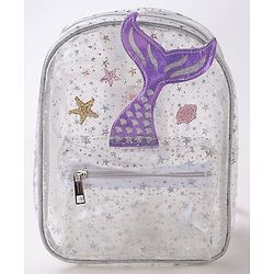 Babyhug Free Size Fashion Backpacks- Silver