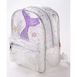 Babyhug Free Size Fashion Backpacks- Silver