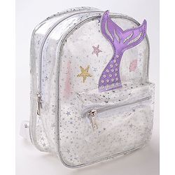 Babyhug Free Size Fashion Backpacks- Silver